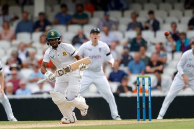 Güney Afrikalı Keegan Petersen LV Sigorta Testi sırasında İngiltere ile Güney Afrika arasındaki The Kia Oval, Londra, İngiltere maçı, 11 Eylül 202