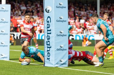 Wasps Rugby 'den Charlie Atkinson Gallagher Premiership maçında Kingsholm Stadyumu' nda oynanan Rugby vs Wasps maçında 11 Eylül 202 'de gol attı.