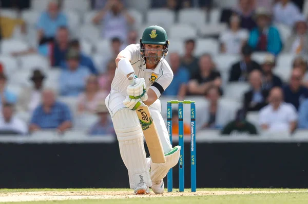 Güney Afrikalı Dekan Elgar, LV Sigorta Testi sırasında İngiltere ile Güney Afrika arasındaki The Kia Oval, Londra, İngiltere maçı sırasında 11 Eylül 202