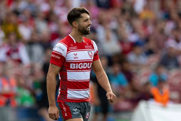 Gloucester Rugby 'den Adam Hastings Gallagher Premiership maçı sırasında Kingsholm Stadyumu' nda Gloucester vs Wasps maçı, 11 Eylül 202