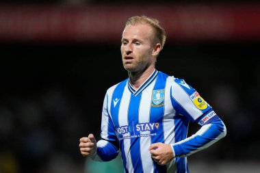 Sheffield 'den Barry Bannan, 13 Eylül 202 tarihinde İngiltere' nin Morecambe kentindeki Mazuma Stadyumu 'nda Çarşamba günü oynanan Sky Bet 1 karşılaşmasında Morecambe ile Sheffield karşı karşıya geldi.