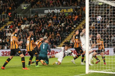 Stoke City 'den Ben Wilmot 13 Eylül 202' de MKM Stadyumu 'nda Hull City ile Stoke City arasındaki Sky Bet Şampiyonası maçında 0-2' lik skora ulaştı.