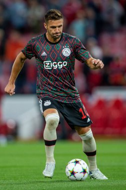 Dusan Tadiç # 10 of Ajax UEFA Şampiyonlar Ligi karşılaşmasında Liverpool - Ajax Anfield, Liverpool, Birleşik Krallık, 13 Eylül 202