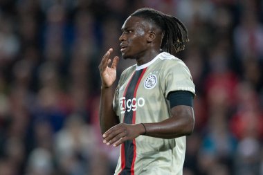 Calvin Bassey # 3 of Ajax UEFA Şampiyonlar Ligi karşılaşmasında Liverpool - Ajax Anfield, Liverpool, Birleşik Krallık, 13 Eylül 202