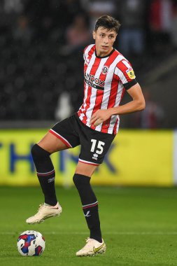 Anel Ahmedhod? Sheffield United, 13 Eylül 202 'de Swansea.com Stadyumu' nda Sheffield United 'a karşı oynanan Sky Bet Şampiyonası maçında 15.