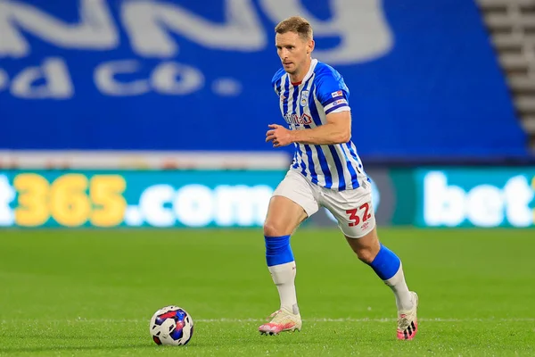 Tom Lees Von Huddersfield Town Während Des Sky Bet Championship — Stockfoto