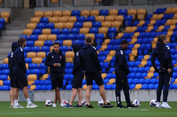 Shaun Mcwilliams Northampton Town Seen Prior Sky Bet League Match — Stock Photo, Image