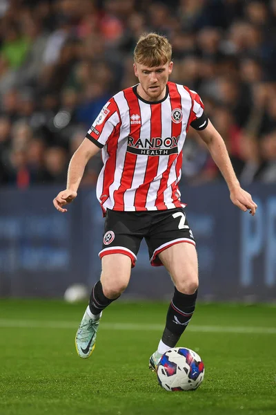 Tommy Doyle Sheffield United Durante Partita Del Sky Bet Championship — Foto Stock