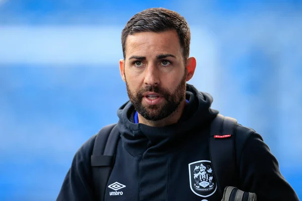 Narcis Pelach Huddersfield Town Assistant Manager Arrives Game Sky Bet — Stock Photo, Image