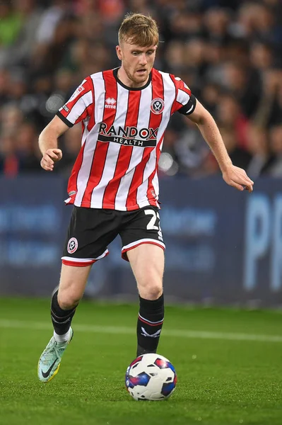 Tommy Doyle Van Sheffield United Tijdens Sky Bet Championship Match — Stockfoto