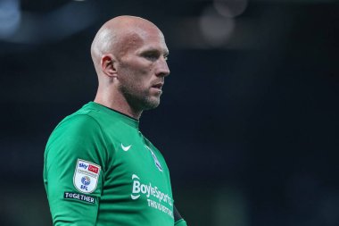 Birmingham City 'den John Ruddy # 21 Sky Bet Şampiyonası maçı sırasında West Bromwich Albion, Birmingham City' ye karşı The Hawthorns, West Bromwich, İngiltere, 14 Eylül 202
