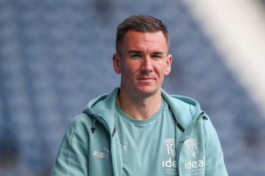 West Bromwich Albion 'dan Jed Wallace, West Bromwich Albion' a karşı Birmingham City 'nin 14 Eylül 202' de oynadığı The Hawthorns, West Bromwich maçının öncesinde maça geldi.