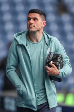 West Bromwich Albion 'dan Tom Rogiç, 14 Eylül 202' de İngiltere 'nin West Bromwich Albion-Birmingham City maçı öncesinde maça geldi.