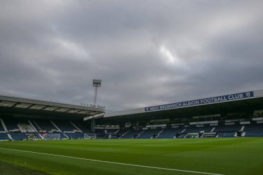 The Hawthorns, West Bromwich Albion 'un evi, West Bromwich Albion maçı öncesinde West Bromwich Albion, Birmingham City' ye karşı The Hawthorns, West Bromwich, Birleşik Krallık, 14 Eylül 202