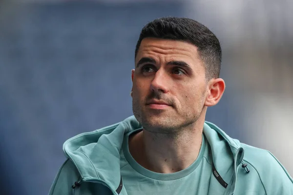 Tom Rogic Fra West Bromwich Albion Ankommer Kampen Foran Sky – stockfoto