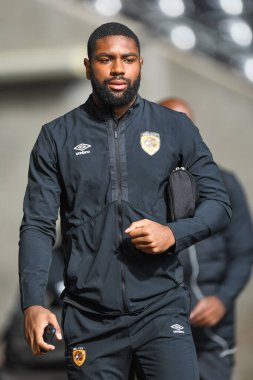 Hull City 'den Thimothee Lo-Tutala # 32 Swansea.com stadyumuna 17 Eylül 202' de Swansea.com Stadyumu 'ndaki Swansea City vs Hull City maçında ulaştı.