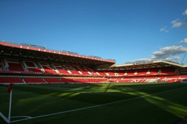 Premier Lig maçından önce City Ground 'un genel görünümü Nottingham Forest' a karşı Fulham City Ground, Nottingham, İngiltere, 16 Eylül 202