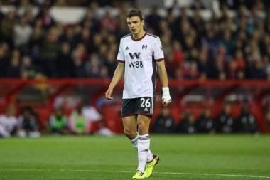 Fulham 'dan Joo Palhinha # 26 Premier Lig maçı sırasında Nottingham Forest Fulham' a karşı City Ground, Nottingham, İngiltere, 16 Eylül 2022