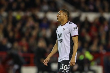 Carlos Vincius # 30 Fulham Premier Lig maçı sırasında Nottingham Forest Fulham 'a karşı City Ground, Nottingham, İngiltere, 16 Eylül 2022