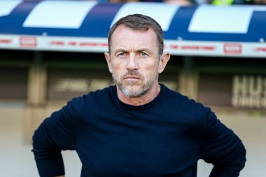 Gary Rowett Millwall teknik direktörü Gökyüzü İddia Şampiyonası maçında Millwall 'a karşı Blackpool 17 Eylül 202' de The Den, Londra 'da