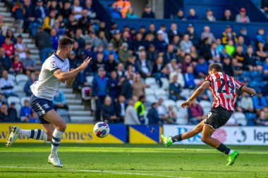 Sheffield United 'ın 29 numaralı oyuncusu Iliman Ndiaye 17 Eylül 202' de Deepdale, Preston, İngiltere 'de Preston North End-Sheffield United maçında 0-1 berabere kaldı.