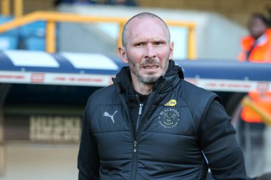 Blackpool Sky Bet Şampiyonası 'nda Michael Appleton teknik direktörü Millwall' a karşı Blackpool 17 Eylül 202 'de The Den, Londra' da