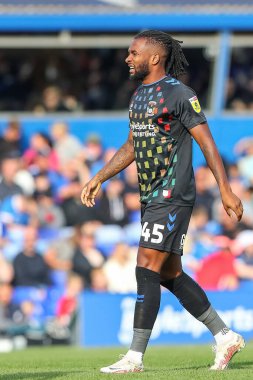 Coventry City 'den Kasey Palmer # 45 Gökyüzü İddia Şampiyonası maçında Birmingham City, Coventry City' ye karşı St Andrews, Birmingham, Birleşik Krallık, 17 Eylül 202