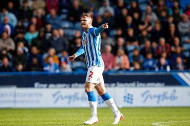Huddersfield Town 'dan Oliver Turton 17 Eylül 202' de John Smith Stadyumu 'nda Huddersfield Town ile Cardiff City arasındaki Gökyüzü İddia Şampiyonası maçında.
