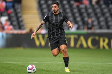 Ozan Tufan # 7 of Hull City Gökyüzü İddia Şampiyonası maçında Swansea City vs Hull City Swansea.com Stadyumu, Swansea.com, İngiltere 17 Eylül 202