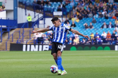 Sheffield Wednesday 'den Reece James 17 Eylül 202' de Sheffield Wednesday 'in Hillsborough, Sheffield, İngiltere' de Ipswich Town 'a karşı oynadığı 1.