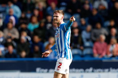 Huddersfield Town 'dan Oliver Turton 17 Eylül 202' de John Smith Stadyumu 'nda Huddersfield Town ile Cardiff City arasındaki Gökyüzü İddia Şampiyonası maçında.