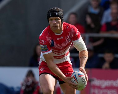 Betfred Süper Ligi maçında St Helens - Salford Red Devils maçında St Helens - All Wicked Stadyumu, St Helens, İngiltere, 17 Eylül 202