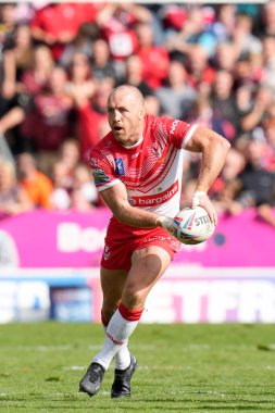 James Roby # 9 Betfred Süper Lig karşılaşması sırasında St Helens - Salford Red Devils - All Wicked Stadyumu, St Helens, Birleşik Krallık, 17 Eylül 202
