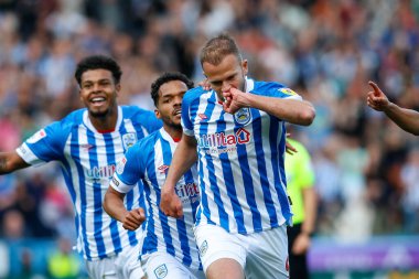 Huddersfield Town 'dan Jordan Rhodes 17 Eylül 202' de John Smith 'in Stadyumu' nda Huddersfield Town 'a karşı Cardiff City' nin oynadığı Sky Bet Şampiyonası maçında 1-0 'lık bir gol attı.