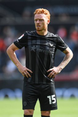 Ryan Woods # 15 of Hull City Sky Bet Şampiyonası maçında Swansea City vs Hull City Swansea.com Stadyumu, Swansea.com, Birleşik Krallık, 17 Eylül 202
