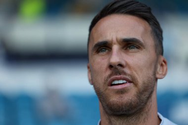 Sheffield 'den Lee Gregory # 9 Çarşamba günü, 17 Eylül 202' de Sheffield Wednesday, Hillsborough, Sheffield, İngiltere 'de Ipswich Town maçında.