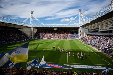 Preston North End ve Sheffield United, 17 Eylül 202 'de İngiltere' nin Deepdale kentinde Preston North End-Sheffield United maçında sahaya çıktılar.