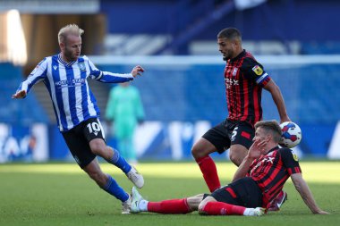 Sheffield Wednesday 'den Barry Bannan # 10 Ipswich Town' dan Sam Morsy # 5 ile 17 Eylül 202 'de Sheffield Çarşamba günü Hillsborough, Sheffield, İngiltere' de Ipswich Town maçında karşılaşacak.