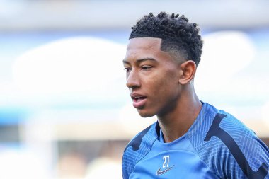 Birmingham City 'den Jobe Bellingham # 27. Maç öncesi ısınma maçı öncesinde Birmingham City, Birmingham City - Coventry City maçı, Birmingham, Birleşik Krallık, 17 Eylül 202
