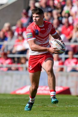 Betfred Süper Ligi 'nde St Helens - Salford Red Devils maçında St Helens - All Wicked Stadyumu, St Helens, 17 Eylül 202