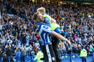 Sheffield Wednesday 'den Michael Smith 17 Eylül 202' de Sheffield Çarşamba günü Hillsborough, Sheffield, İngiltere 'de Ipswich Town' a karşı oynanan 1.