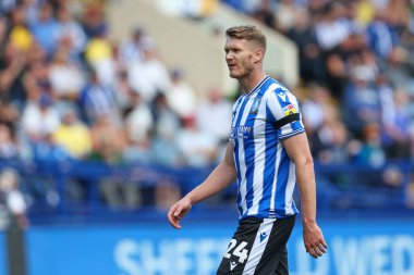 Sheffield 'dan Michael Smith # 24 Çarşamba günü, 17 Eylül 202' de Sheffield Wednesday, Hillsborough, Sheffield, İngiltere 'de Ipswich Town' a karşı oynanan 1.