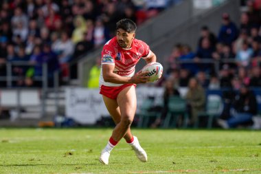 James Bell # 20 Betfred Süper Lig karşılaşması sırasında St Helens - Salford Red Devils - All Wicked Stadyumu, St Helens, Birleşik Krallık, 17 Eylül 202