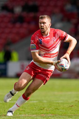 Joe Batchelor # 12 Betfred Süper Ligi maçı sırasında St Helens 'e karşı Salford Red Devils Tamamen Wicked Stadyumu, St Helens, Birleşik Krallık, 17 Eylül 202