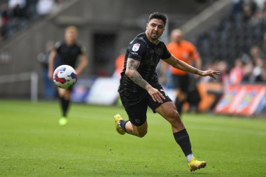Ozan Tufan # 7 of Hull City Gökyüzü İddia Şampiyonası maçında Swansea City vs Hull City Swansea.com Stadyumu, Swansea.com, İngiltere 17 Eylül 202
