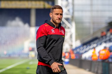 Sheffield United 'ın Billy Sharp # 10' u Gökyüzü İddia Şampiyonası 'nda Preston North End - Sheffield United maçında 17 Eylül 202' de Deepdale, Preston, İngiltere 'de karşı karşıya geldi.
