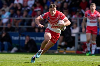 Betfred Süper Ligi 'nde St Helens - Salford Red Devils maçında St Helens - All Wicked Stadyumu, St Helens, 17 Eylül 202