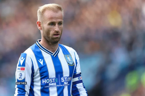 Barry Bannan Van Sheffield Woensdag Tijdens Sky Bet League Wedstrijd — Stockfoto