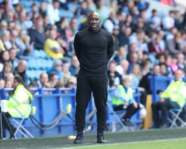 Darren Moore Manager Sheffield Wednesday Sky Bet League Match Sheffield — Fotografia de Stock