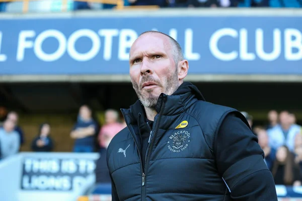 Michael Appleton Manager Van Blackpool Tijdens Sky Bet Championship Match — Stockfoto